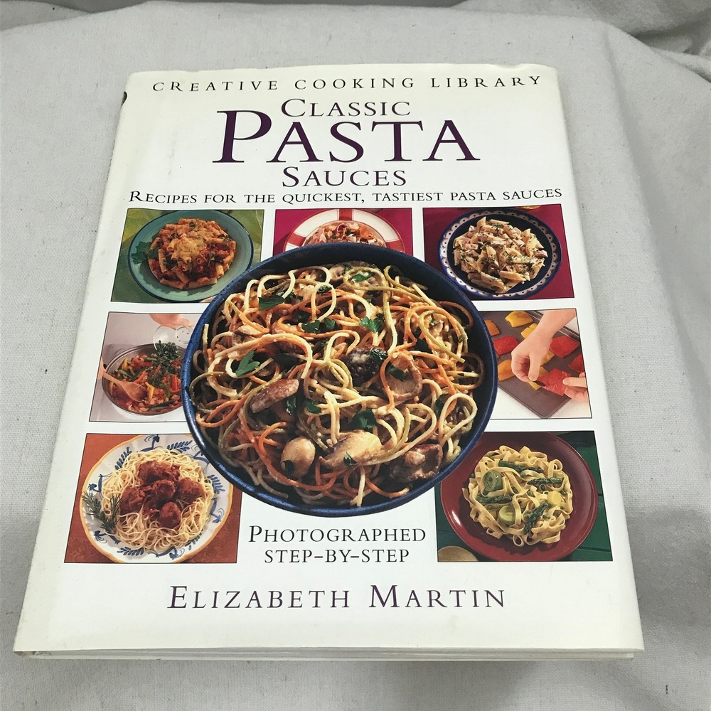 Classic Pasta Sauces, Creative Cooking Library, Step by Step Photos, Cook Book - Picture 1 of 6